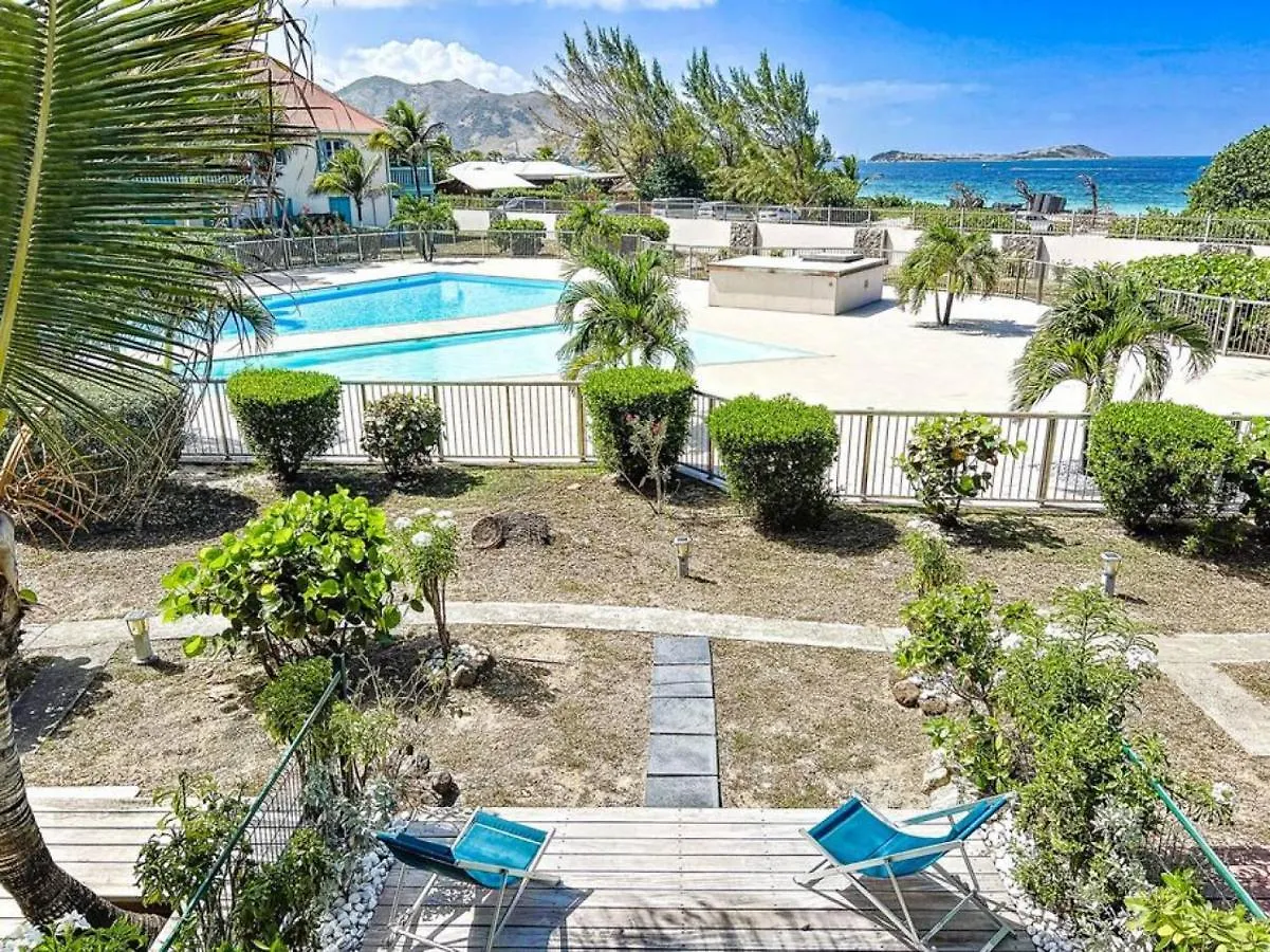 Maison Caraibes Beach Front On Orient Bay With 2 Big Pools